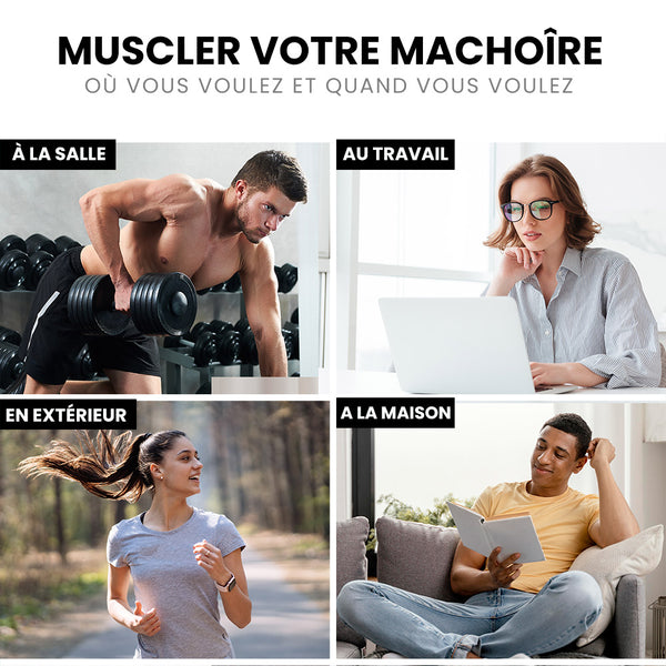 Jawzrsize Musculation Mâchoire Carré